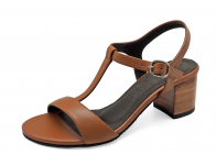 Women Sandals SC-81 Tan Nappa